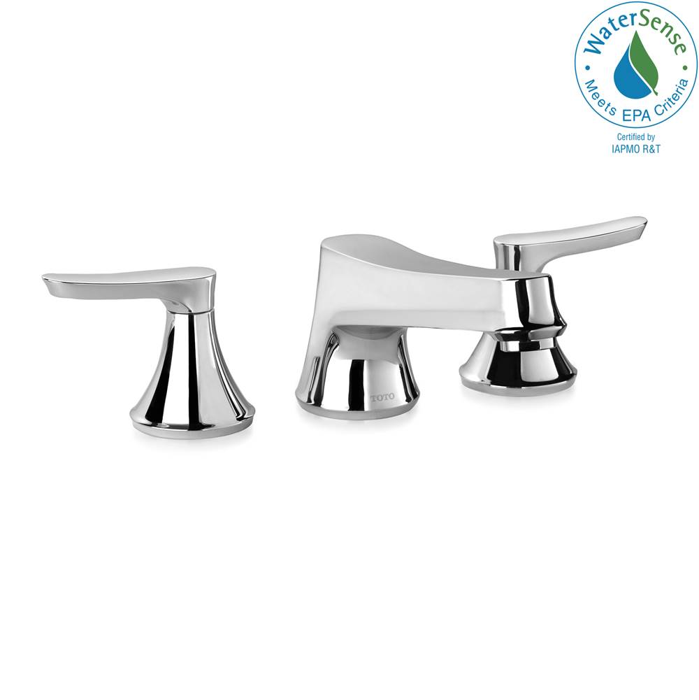 TOTO Toto® Wyeth™ Two Handle Widespread 1.2 Gpm Bathroom Sink Faucet, Polished Chrome
