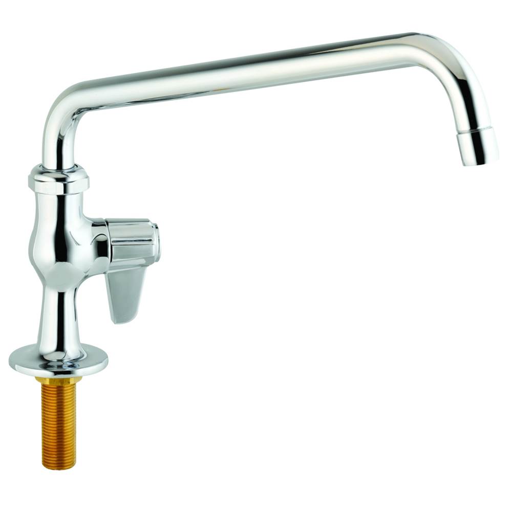 T&S Brass Faucet, Single Hole, 8'' Swing Nozzle