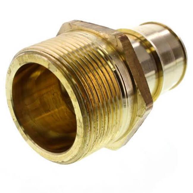 Uponor Propex Lf Brass Male Threaded Adapter, 1 1/2'' Pex X 1 1/2'' Npt