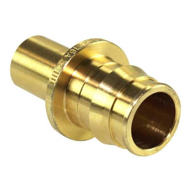 Uponor Propex Brass Fitting Adapter, 3/4'' Pex X 3/4'' Copper
