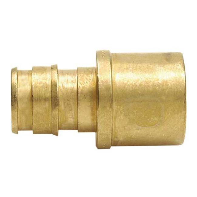 Uponor Propex Brass Sweat Adapter, 1/2'' Pex X 1/2'' Copper