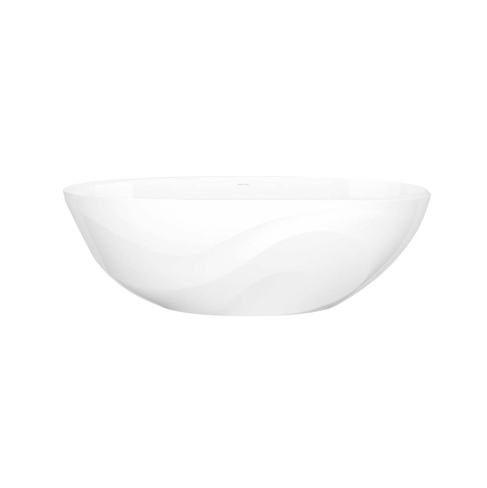 Victoria + Albert Seros™ 65'' X 30'' Freestanding Soaking Bathtub With Flat Rim