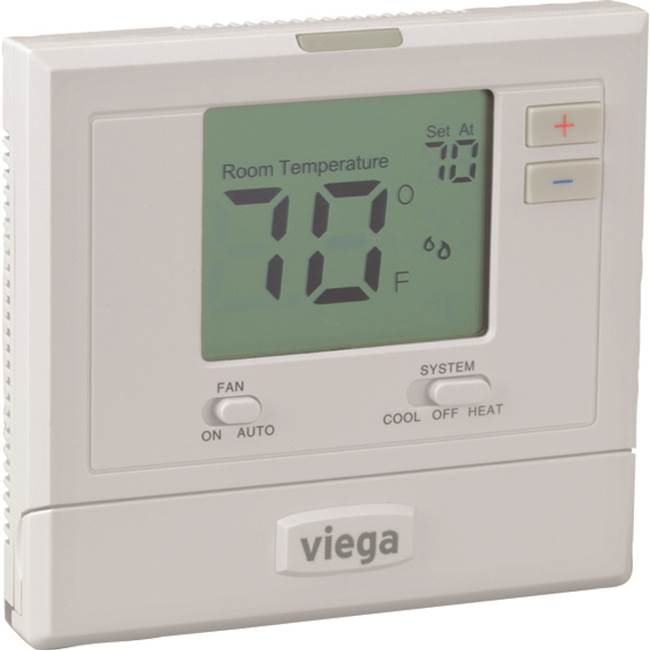 15117 Viega Thermostat Heat/Cool Programmable, 