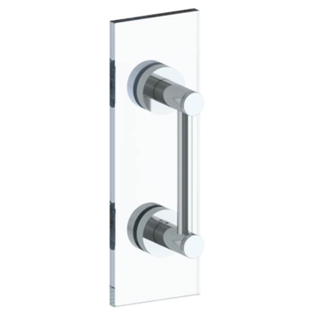 Watermark Sutton 12'' shower door pull/ glass mount towel bar