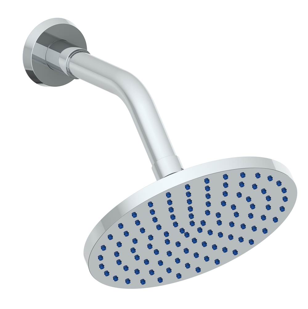 Watermark Wall Mounted Showerhead, 6''dia, with 7'' Arm and Flange