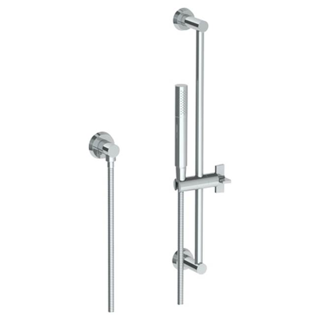Watermark Positioning Bar Shower kit with Slim Hand Shower and 69'' Hose
