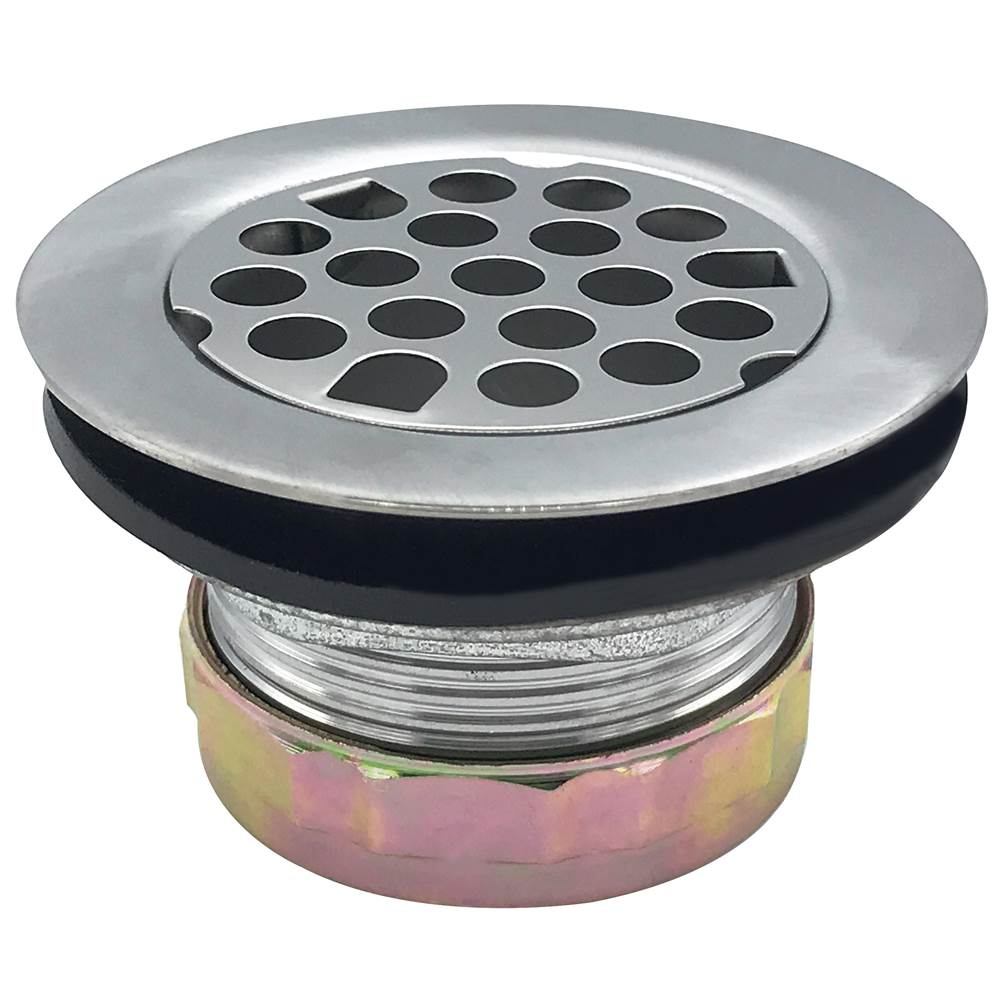 Wal-Rich Corporation Stainless Steel Duplex Sink Strainer With Grid