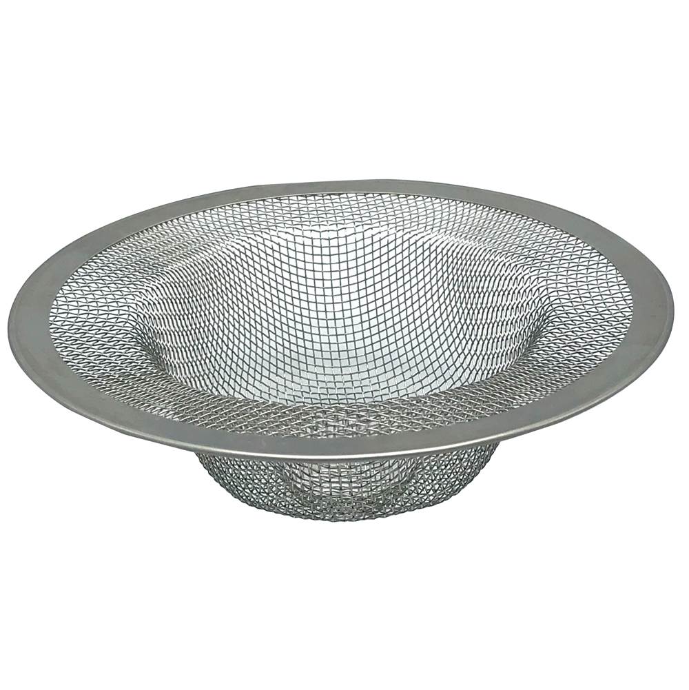 Wal-Rich Corporation 4 1/2'' Stainless Steel Mesh Strainer