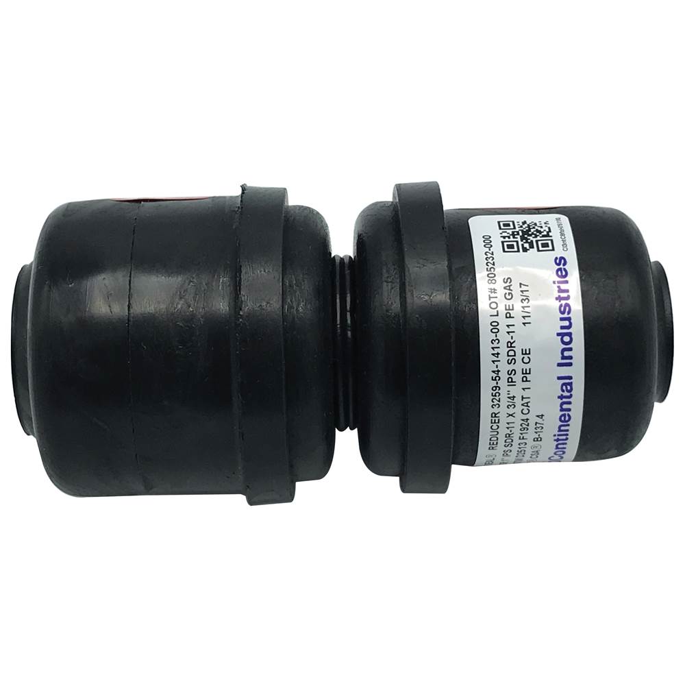 Wal-Rich Corporation 1 1/4'' Sdr-11 X 3/4'' Sdr-11 Con-Stab Reducing Coupling