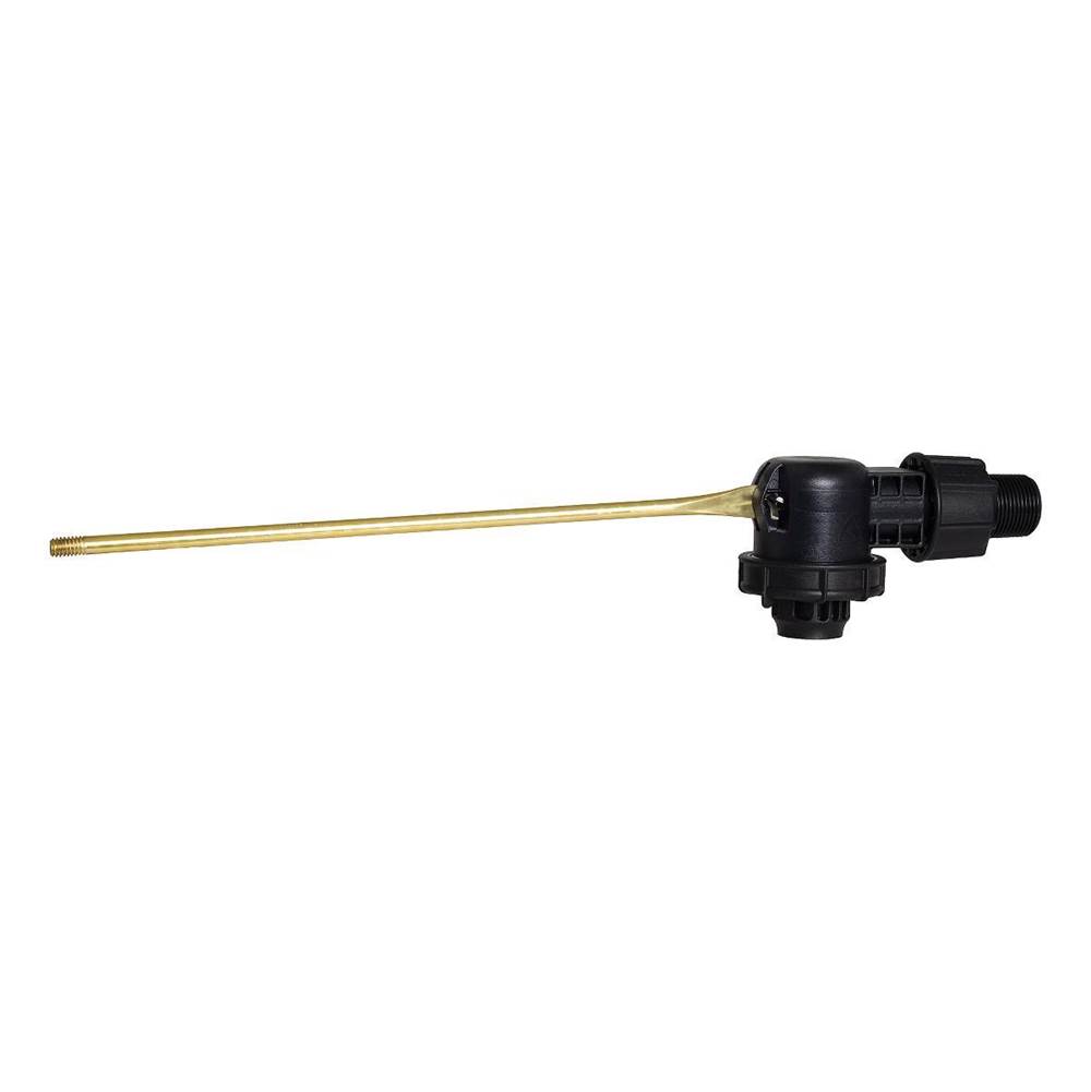 Watts 1 3/4 IN Black Plastic Piston Operated High Flow Float Valve with Cord and Nipple