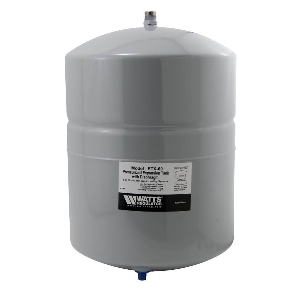 Watts 1 IN Combination Boiler Trim Out Package with 6 Gallons Expansion Tank