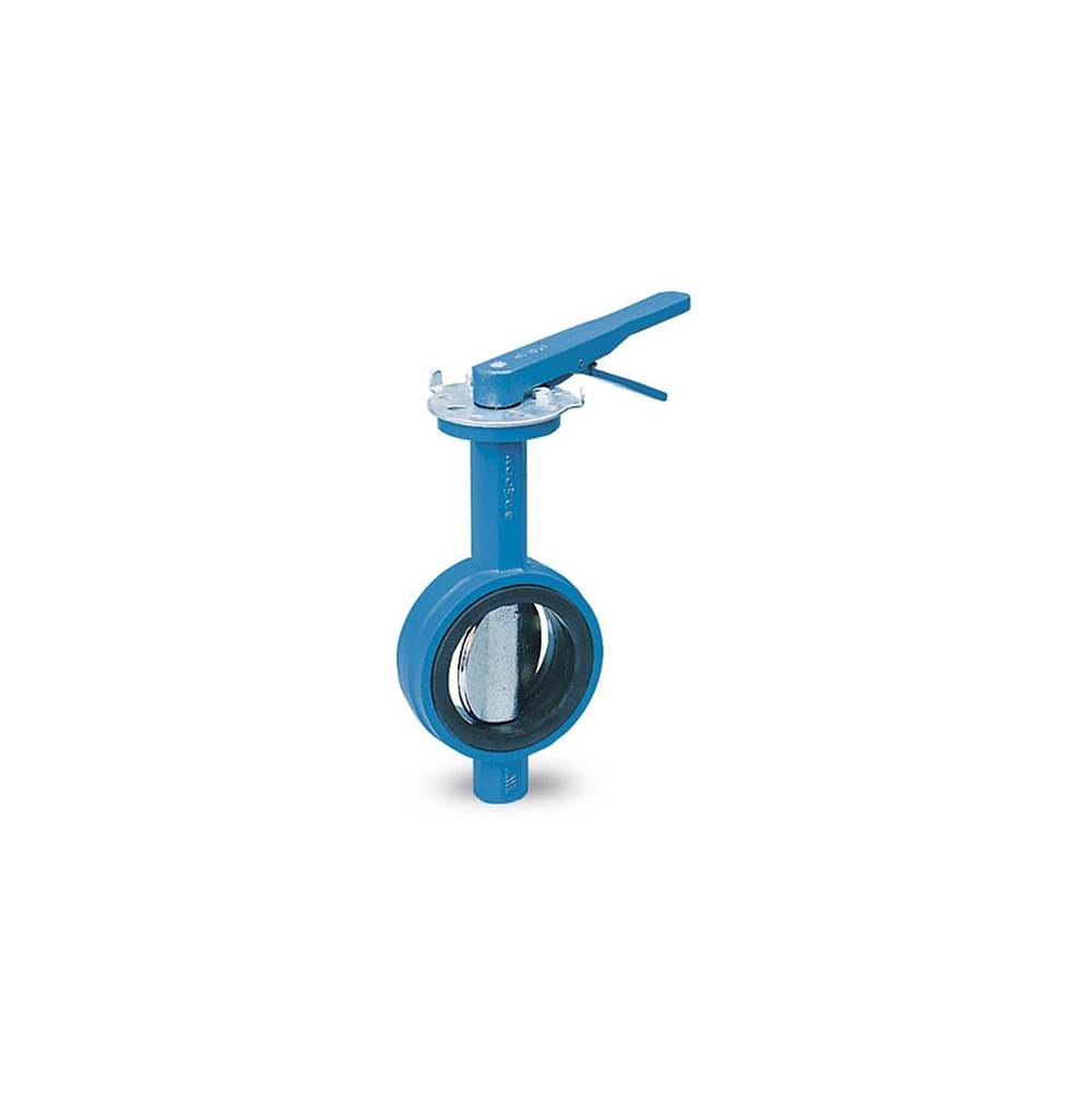 Watts 4 In Domestic Butterfly Valve, Wafer, Ductile Iron Body, Ductile Iron Disc, 416 Ss Shaft, Epdm Seat, Lever Handle