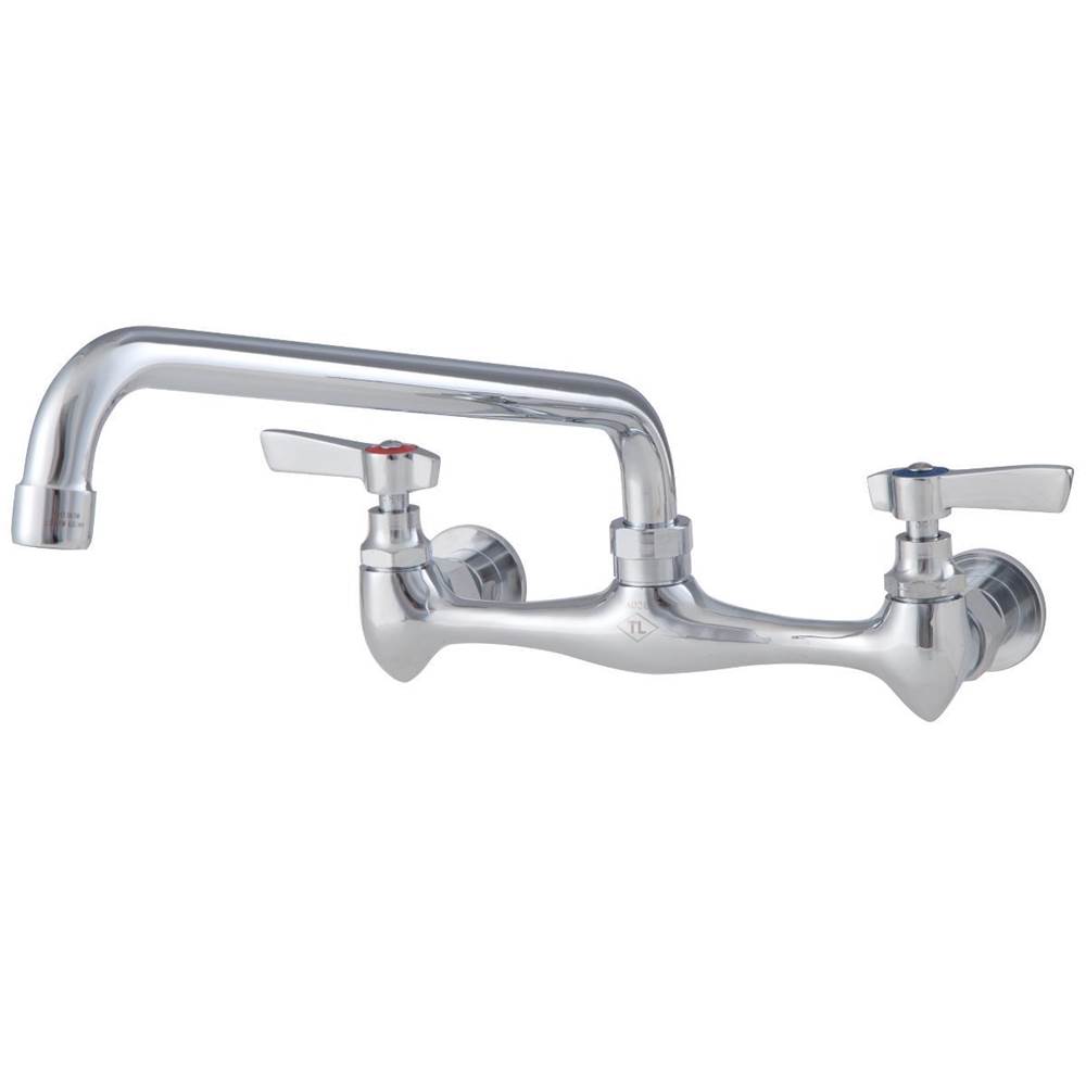 Watts Lead Free Economy 8 In Wall Mount Faucet With 12 In Swivel Spout