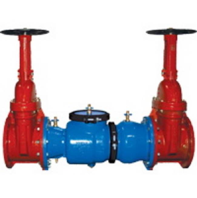 Zurn Industries 2-1/2'' 350A Double Check Backflow Preventer, with NRS Gates, FLG x FLG