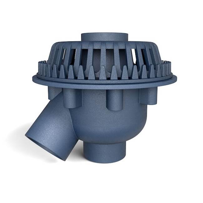 Zurn Industries 100C5 CI Bi- Functional Low Profile Roof Drain w/ 5''NH Conn. and Overflow Dome